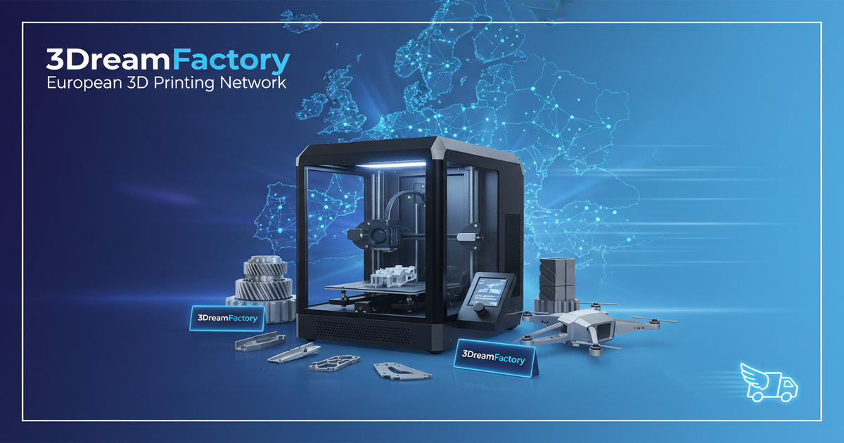 3DreamFactory - European 3D Printing Hub | Businesses and Individuals